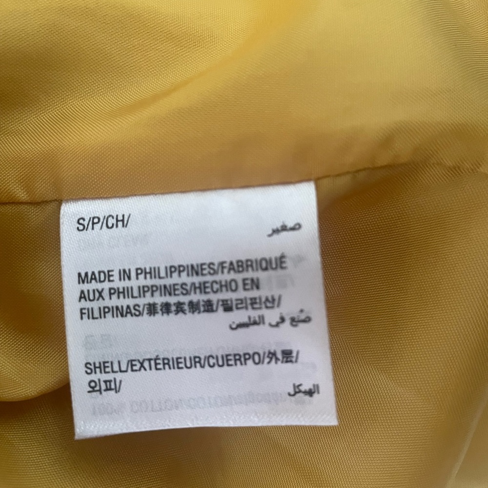I.N.C. International Concepts Women’s S Yellow Lined Silver Pocket Trench Coat - Picture 9 of 11